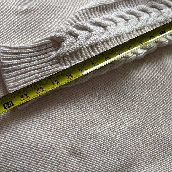 🧶Almada Label 🧶 SOLD OUT • Naia Cable Knit Sweater • cream • S - Picture 13 of 13